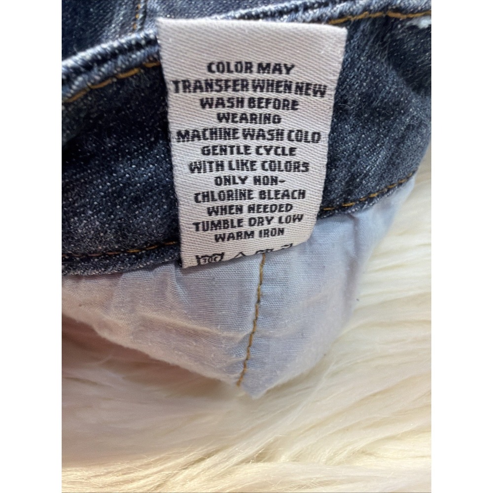 American Rag Cie Vintage Curvy Women Blue Cut Off Denim Shorts Size 9 Sexy 221 - Picture 4 of 10